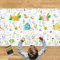 Tbsone 182 x 76 cm Ostern Tischdecke Zum Ausmalen Kinder, Basteln Für Unterrichtsaktivitäten, Banner & Poster Geschenke, Frohe Party Dekorationen