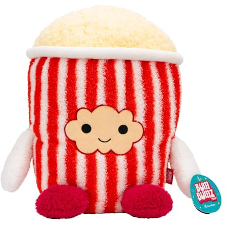BumBumz RBBZ01070 - Popcorn Priscilla 30 cm, offizielles Jazwares Plüsch, superweiches Kuscheltier