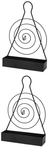 Garneck 2 Stücke Spule Weihrauch Modische Eisen Rack Weihrauch Stand-Saving