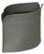 LIMAC Design GIUSY Zeitungsständer modern aus Leder, Zeitschriftensammler, Originaler Zeitungskorb, Bücherkorb, für Zuhause, Büro, Hotel, Hergestellt in Italien. (Taupe)