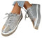 Chaussures de Sport à Paillettes Femme Baskets OrthopéDiques à Plateforme Sneakers Métallisé Brillant Coussin d'air Plates Décontractées Baskets de Loisirs Larges Respirantes Tendance
