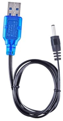 MHADBKH USB-Ladekabel, 3,7 V, 3,5 mm Stecker, USB auf DC3,5 mm Kabel auf DC 3,5 mm für Lithium-Batterien im RCToy-Ladegerät