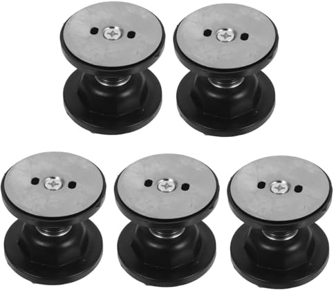 COLLBATH 5 Set Fermaporta Magnetici in Silicone Morbido con Nastro Adesivo Fermaporta Anticollisione Silenzioso e Protettore da Parete per Camper