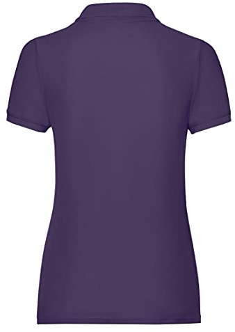 Fruit of the Loom Damen 65/35 Poloshirt, Kurzarm (2XL) (Violett)