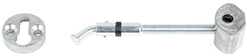 Zipbolt 13.950 Angled Slipfix Railbolt - Connects Angled Handrail to Newel Post - 10 Pack - Includes 5mm Hex Bit with Quick Release Shank