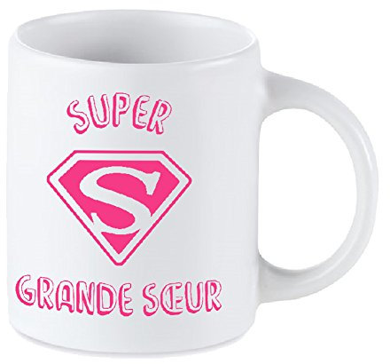 Tip Top Tshirt Mug céramique Super Grande Soeur 350ml