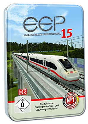 EEP 15 Professional: Eisenbahn-Simulation, Modellbahn-Simulation, PC-Simulation