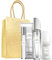 Avon Pur Blanca Parfumset 4 tlg. Eau de Parfum Spray/Bodylotion/Deoroller/Parfumroller blumig/frisch + goldene Geschenktasche