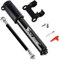 JSTH Mini Pompe À Vélo Portable ,Pompe à Bille, Gonflage Rapide Précis, Convient aux valves Schrader et Presta Valve