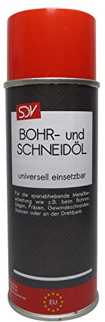 SDV Chemie Bohröl Schneidöl Spray 12x 400ml Schmiemittel Gewindeschneideöl Kühlmittel Schmieröl