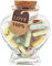 KBFUSHI Capsule Letters Message in a Bottle - Valentines Day Gifts for Boyfriend Girlfriend - Love Letter for For Couples Men Women (Mixed Color 45pcs)