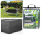Heavy Duty Waterproof 2 Seater Swinging Garden Hammock Cover In Dark Grey