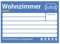 Umzugsetiketten im XL-Format - farbige Umzugsaufkleber zum Beschriften von Umzugskartons, besser organisiert beim Umzug durch 8 verschiedene Aufkleber – mehr Übersicht durch Etiketten (15er Blau)