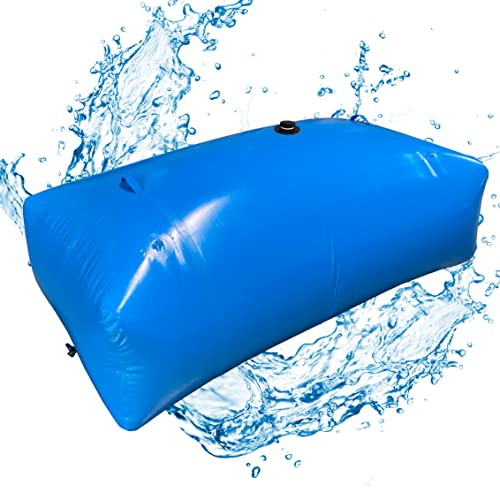 LTCANOPY Wassertank, große Kapazität Faltbarer Wasserblasentanks, zusammenklappbar, weich, wasserbeständig, feuerbekämpfend, landwirtschaftliche Nutzung, Wasserspeicherblase (1000L)