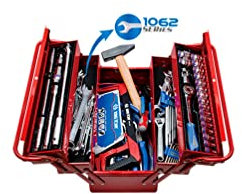 Caisse à outils complète - 76 pièces - 220 x 260 x 470 mm