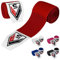 Boxen Handbandagen Kampfsport Bandagen Innenhandschuhe Schlagen MMA 2,5 3,5 4,5 Meter Handgelenkstützgurte Elastische Trainingstasche Kampfsport unter den Handknöcheln Schutzhandschuhe (2.5 M, Rot)