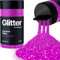Hemway Premium Glitter Shaker - Fuchsia Pink | Chunky Metallic Flake Sequins for Resin & Epoxy Crafts | Craft Supplies for Tumblers, Festival, Hair, Face, Body, Eye & Nail Art | 130 g