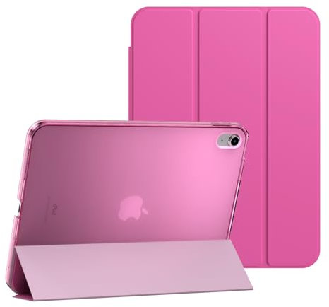 Smart Magnetic Stand Case for Apple iPad (A16) 11th Generation (2025) & iPad 10th Generation (2022) Compatible Model Numbers:A3355, A3356, A3354, A2757, A2777, A2696 (Pink)