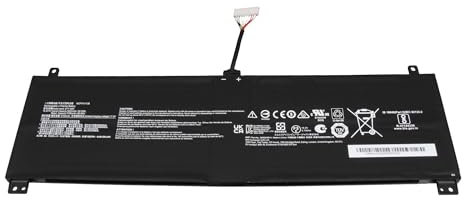 MSI S9N-0H4J230-SB3 originale Batteria 90Wh per Creator Z16 B12UE (MS-15G1), Z17 A12UHST/A12UHT (MS-17N1), HX Studio A13VGT (MS-17N2)