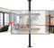Supporto da Pavimento per Telaio TV LCD Rotante A 360 Gradi - Supporto da Soffitto per TV Orientabile con Inclinazione Regolabile, Adatto per Display A LED da 32-75 Pollici (Size : 60-85cm)