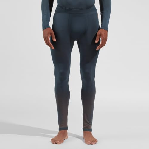 Odlo Herren Funktionsunterwäsche Lange Hose PERFORMANCE LIGHT, india ink, S