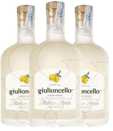 Crema de Licor Antonio Nadal Giulioncello Lemon 70 cl (Caja de 3 Botellas de 70 cl)