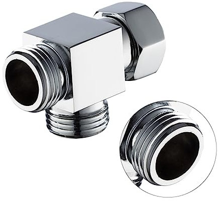 Veemoon Badezimmer-eckventil Massives Messing Absperrventil An Heißes Wasser Starke Einfache Installation