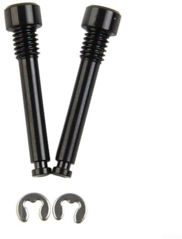 Sileduove Bicycle Disc Brake Screws Grub Pin Inserts Screw for SR AM (Black)