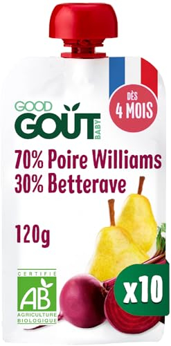 Good Goût Gourde poire et betterave - 120gr