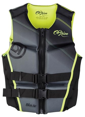O'Brien Womens Flex V-Back LTD Life Jacket - US Coast Guard Approved Level 70 Buoyancy - Water Sports Activity Including Boating, Paddle, Skiing, Surfing & Swimming