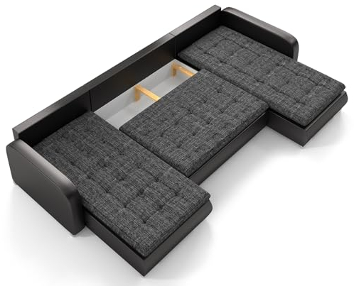Vienna International Furniture Modell „Manhattan“ 350 cm XXL- WOHNLAND