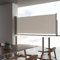 Willood Ausziehbare Seitenmarkise, Sichtschutz Windschutz Markise, Balkon Sichtschutz Seitlich, 100x300 cm Creme