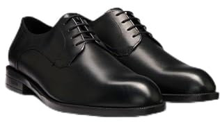 BOSS Tayil_Derb_bunl, Derby Hombre, Black, 42 EU
