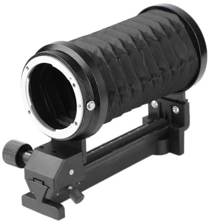 KE88FENG Makro-Balgengerät mit Naheinfassung, for Nikon-Objektiv mit F-Mount, D90, D80, D60, D7100, D7000, D5300, D5200, D5100, D3300, D3100, D3000 Al SLR