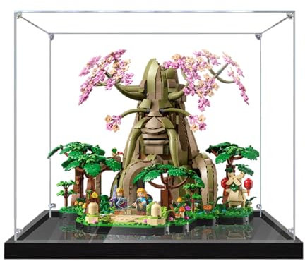 Acrylic Display Case for Lego 77092 Great Deku Tree Model – Sturdy Protection for Your Collectible (Model Not Included), Basic-2 mm
