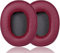 Akkiv replacement ear pad compatible with Skullcandy Hesh3 Hesh ANC Crusher360 Crusher Wireless Hesh Evo Venue ANC Crusher Evo Crusher ANC headset Protein leather and memory foam making (burger red)