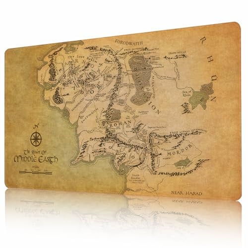AIRCBC MTG Playmat 24 x 14 Stitched Edges Surface Battle Board Game Mat