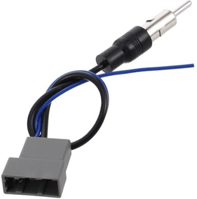 Housoutil Audio Adapter Cable Wire Antenna for Radio Car Stereo Radio Antenna Wire Car Audio Amplifier Wiring Kit Car Audio Wire Connectors Line Converter Car Audio Plastic