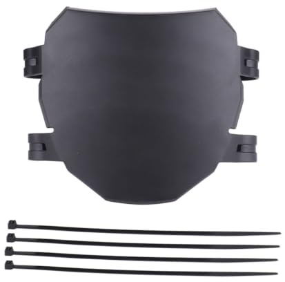 Zerodis Sonstiges Gartenzubehör Ersatzschild aus Kunststoff, Wetterbeständig, Vorderes Nummernschild für SurRon LBX und Talaria Electric Dirt Bikes