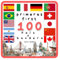 Primeras 100 País y Bandera: First 100 Country and Flag Bilingual (Spanish Edition) Early learning picture book for babies, toddlers, kids, and preschoolers (First 100 (Spanish Edition))