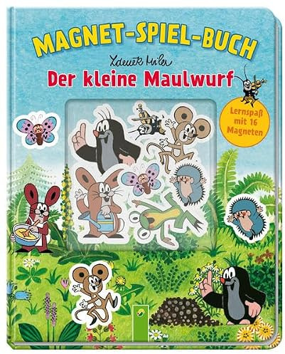 Der kleine Maulwurf Magnet-Spiel-Buch: Mit 16 tollen Magneten