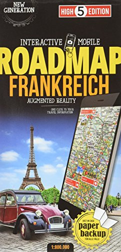 Interactive Mobile ROADMAP Frankreich: Strassenkarte Frankreich 1:800 000: Strassenkarte Frankreich 1:800 000. New Generation (High 5 Edition ROADMAP Collection)
