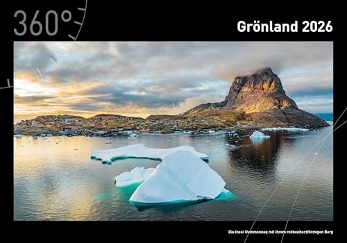 Grönland Premiumkalender 2026 (360° Premiumkalender 2026: Format 50 x 35 cm)