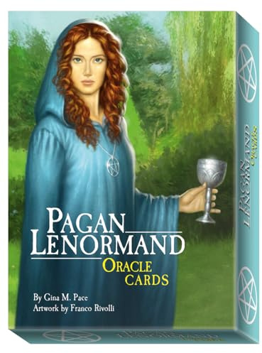 Pagan Lenormand Oracle Cards: 36 full colour cards & 128 pp book Boxed Set