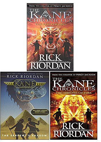 The Kane Chronicles Paperback Box Set : Includes The Red Pyramid, The Throne of Fire, and The Serpent's Shadow in a sturdy slipcase, plus an amulet necklace. (The Kane Chronicles)