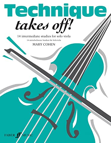 Technique Takes Off!: 14 Intermediate Studies for Solo Viola / 14 Mittelschwere Studien fur Soloviola