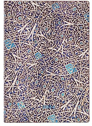 Paperblanks 12-Monatskalender 2024 Granada-Türkis | Horizontal | Midi (130 × 180 mm)