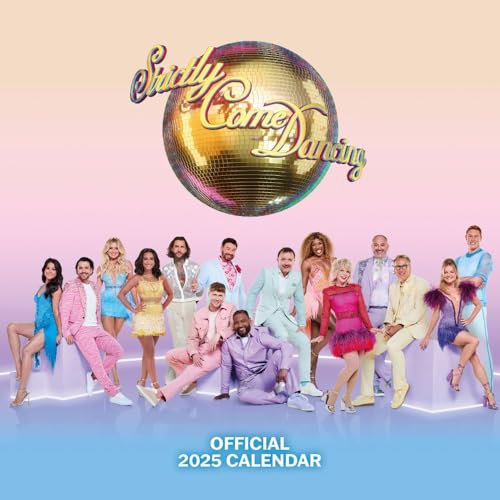 Official Strictly Come Dancing Square Calendar 2025