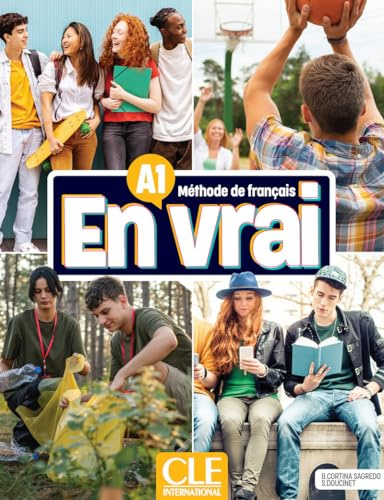 En vrai: Livre de l'élève + Audio A1: Méthode de français