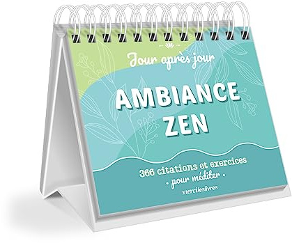 Calendrier Jour après jour - Ambiance zen: 366 citations et exercices pour méditer